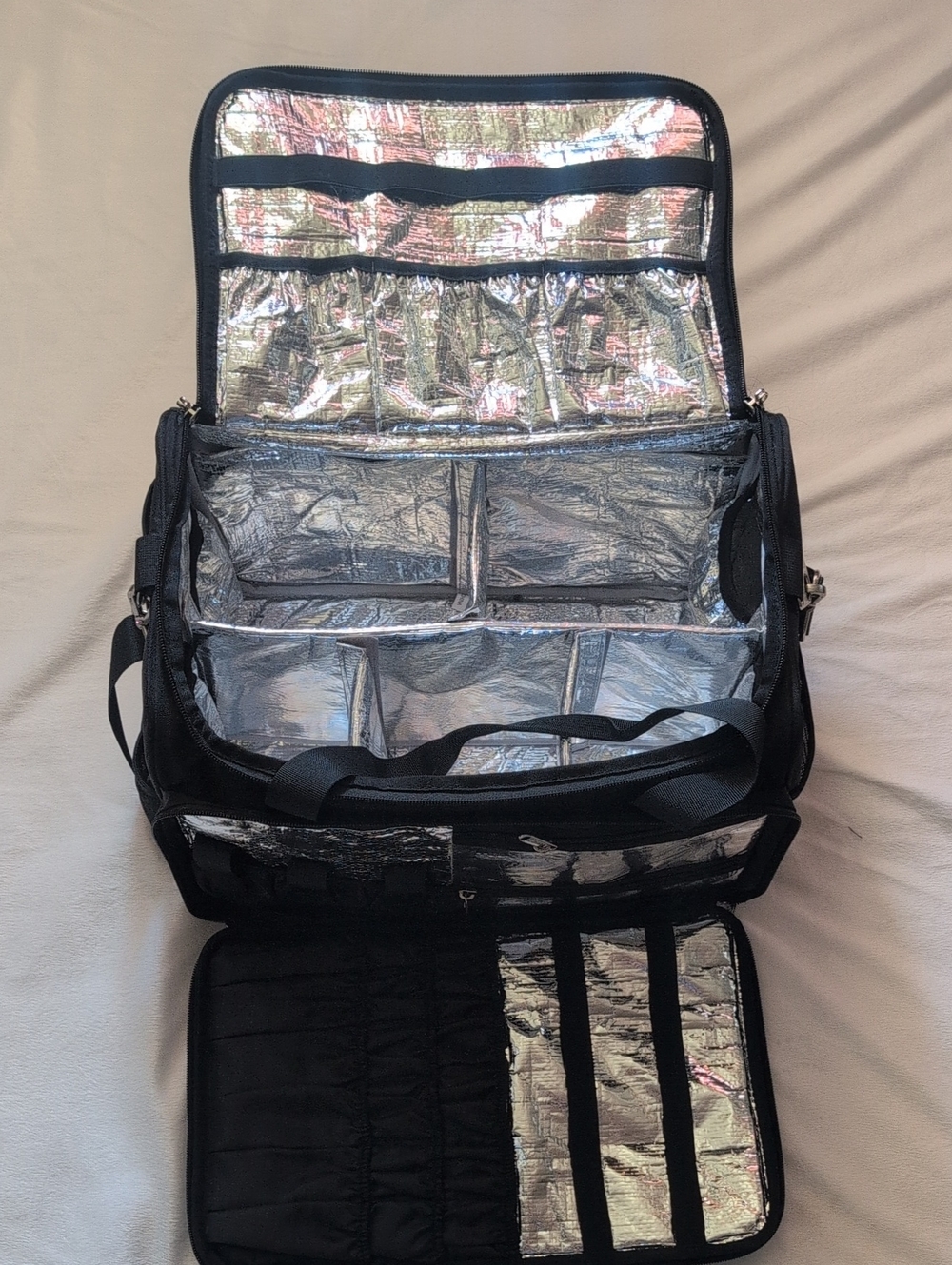 Relavel Stylish Hairdressing Bag with Shoulder Strap